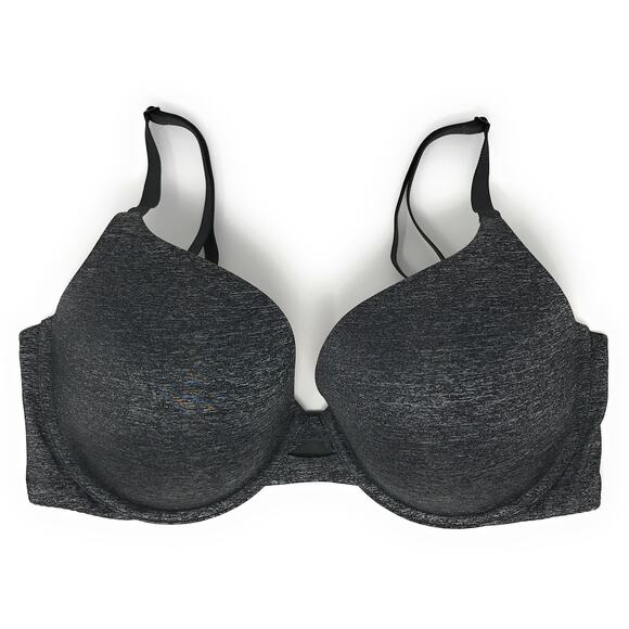 La Senza Silver Gray Padded T Shirt Bra 34DD - Picture 1 of 7